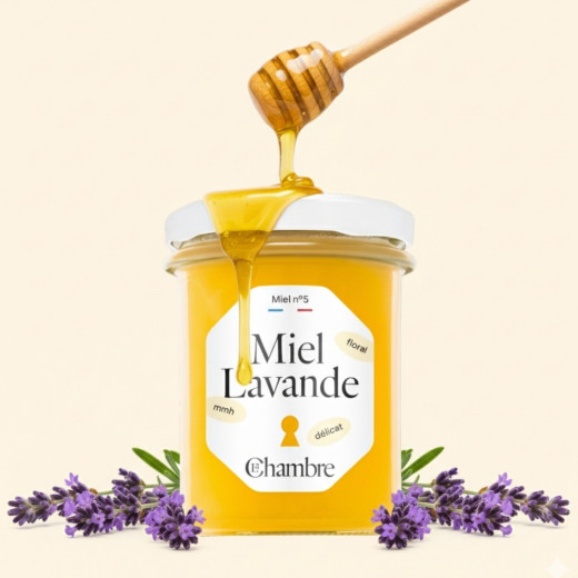 Smooth Lavender honey from France