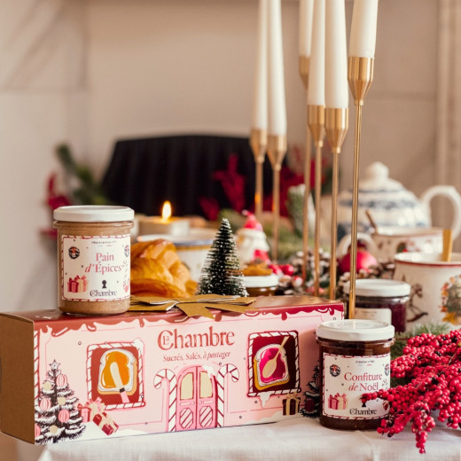 Coffret Noël Gourmand 4x200g La Chambre | Coffret Cadeau Artisanal