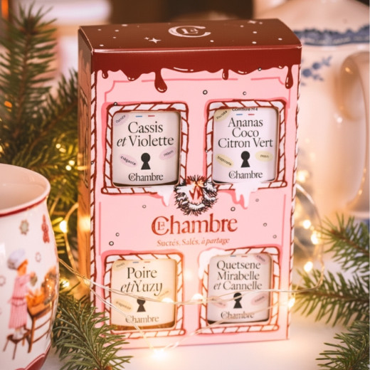 Christmas Discovery Box 4x100g La Chambre | Original French Preserves Christmas Discovery Box 4x100g La Chambre | Original French Preserves