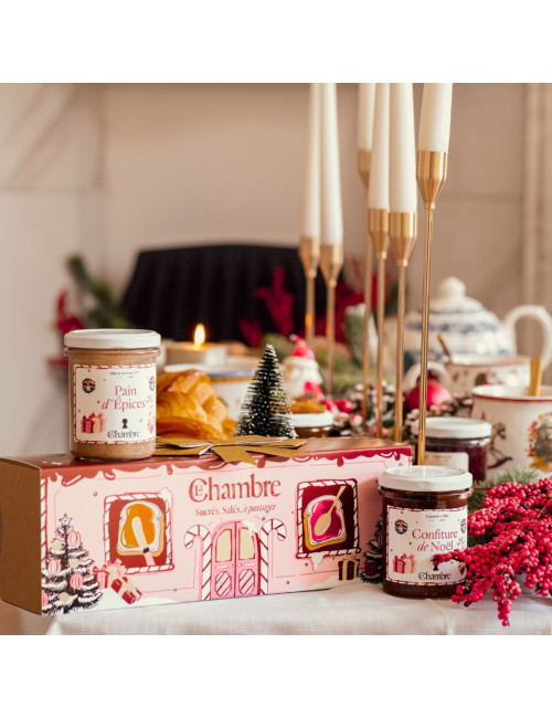Coffret de Noël – 4 Trésors gourmands pour les fêtes