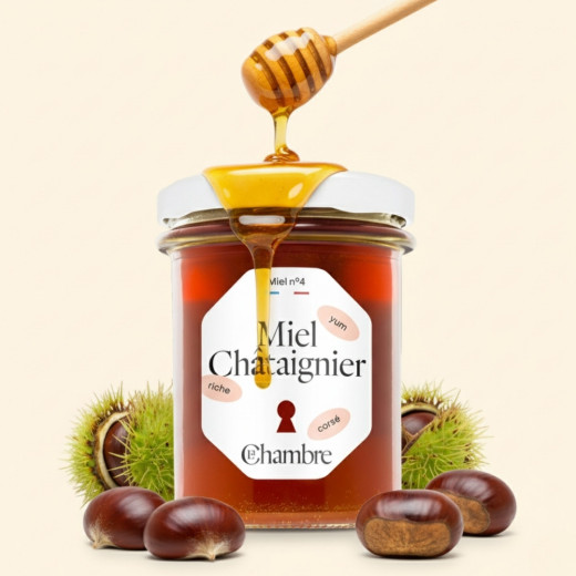 Creamed Chestnut honey, French origin | La Chambre