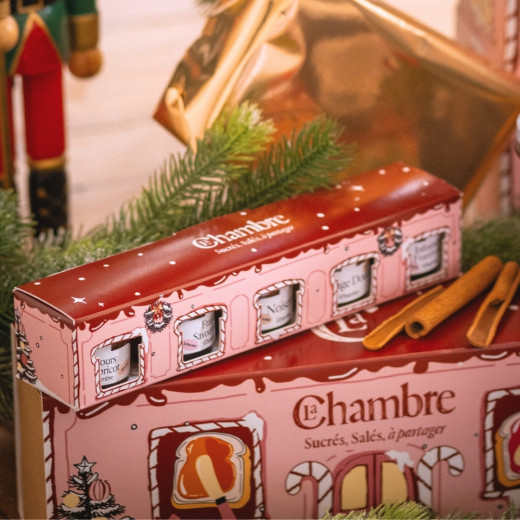 Mini Christmas Set 5x30g – Gourmet & Festive Gift | La Chambre