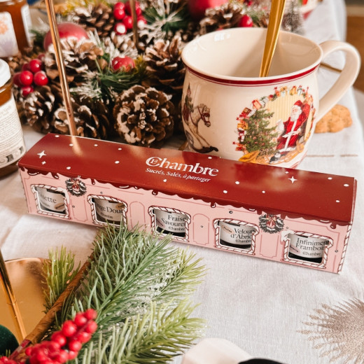 Mini Christmas Set 5x30g – Gourmet & Festive Gift | La Chambre