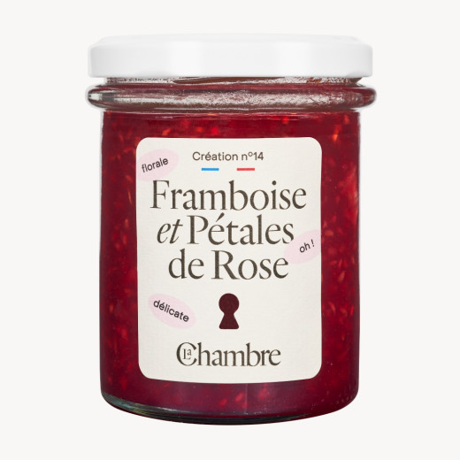 Framboise Pétales de Rose avec pépins