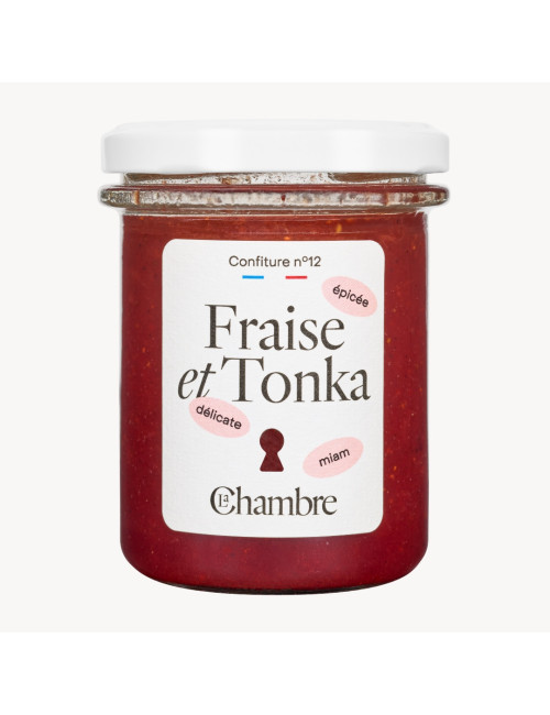 Tonka Strawberry jam with pieces and 57% fruit