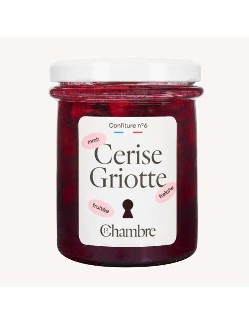 Morello Cherry Jam with pieces and without stones