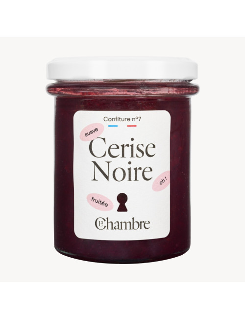 Black Cherry Jam with 62% fruit and pieces