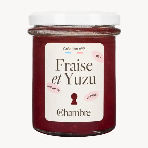 Fraise Yuzu fraîche et acidulée avec des morceaux