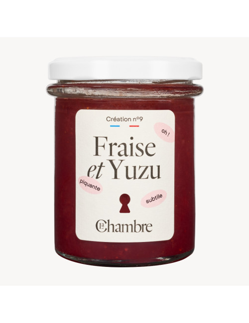 Fresh, tangy Yuzu strawberry with pieces