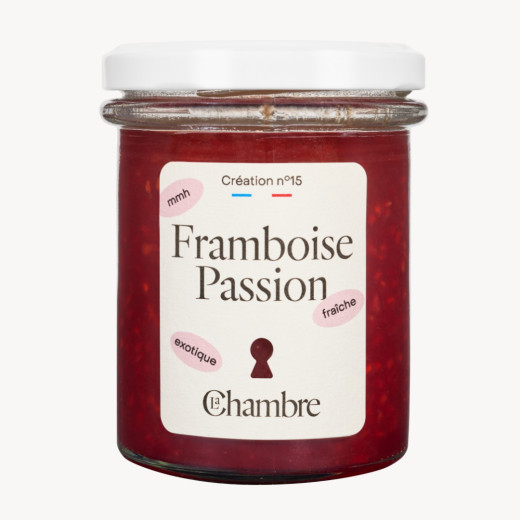 Framboise Passion avec pépins et 58% de fruits