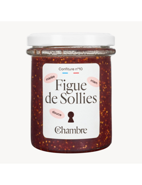Confiture de Figue avec des morceaux, fabriquée en France