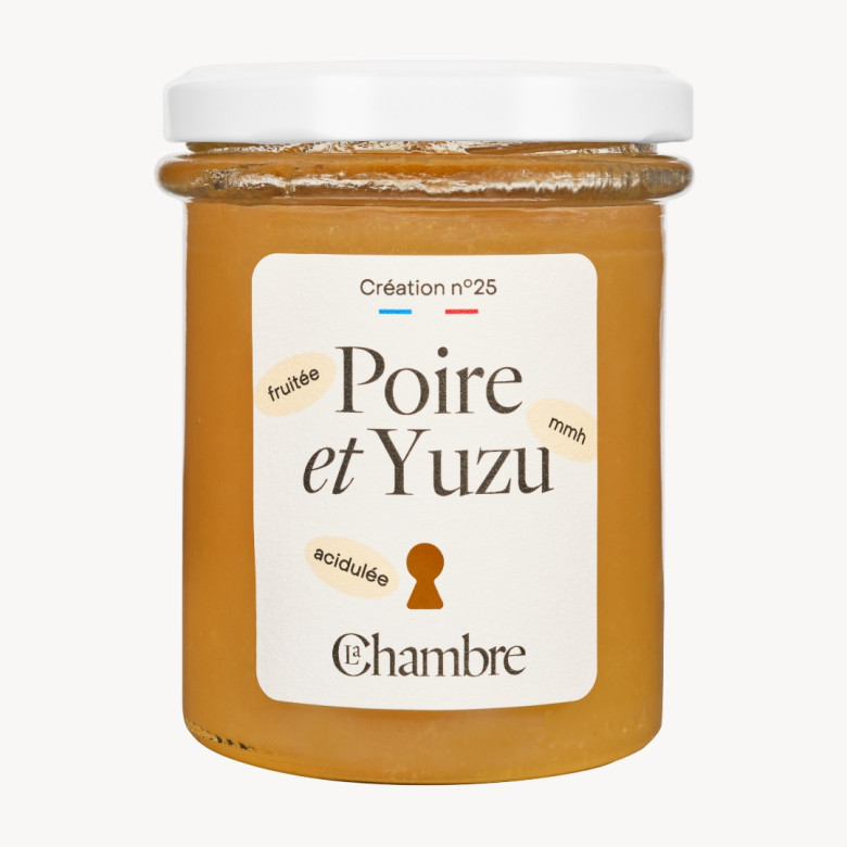 Poire Yuzu sans morceaux, fabriquée en France