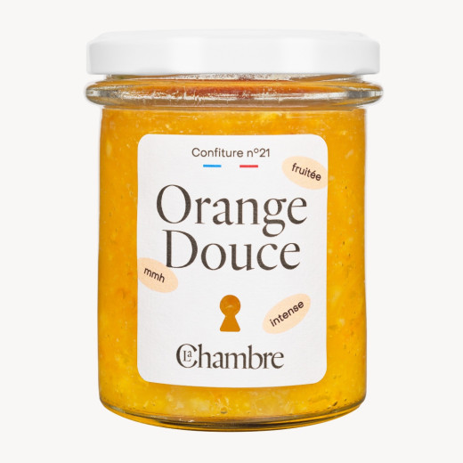 Confiture Orange Douce avec zestes et fabriquée en France