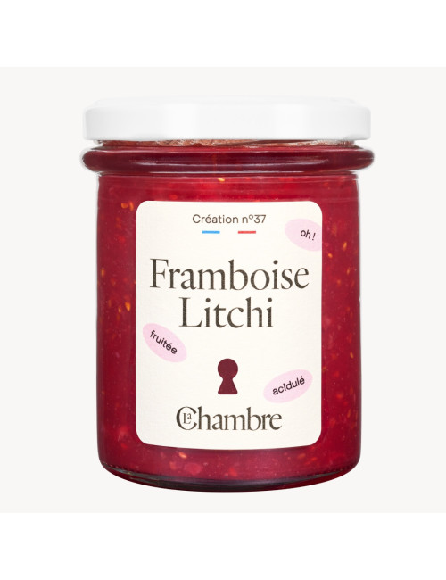 Framboise Litchi - Édition Limitée | Confiture Fête des Mères