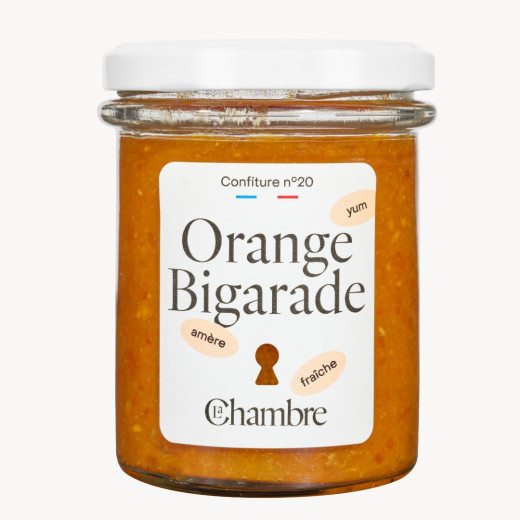 Confiture Orange Bigarade avec des zestes et 56% de fruits