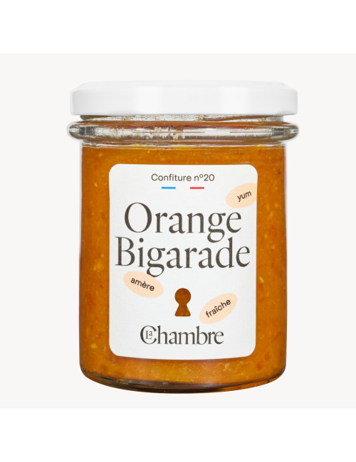 Confiture Orange Bigarade avec des zestes et 56% de fruits
