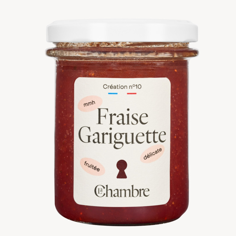 Fraise Gariguette, Fruitée fraîche, fabriquée en France Fraise Gariguette, Fruitée fraîche, fabriquée en France
