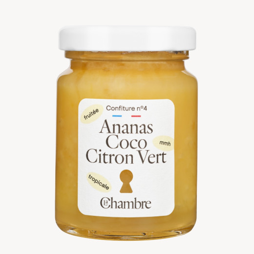 Pineapple Coconut Lime Jam with 58% fruit