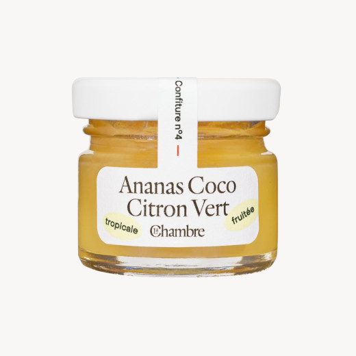 Pineapple Coconut Lime Jam with 58% fruit