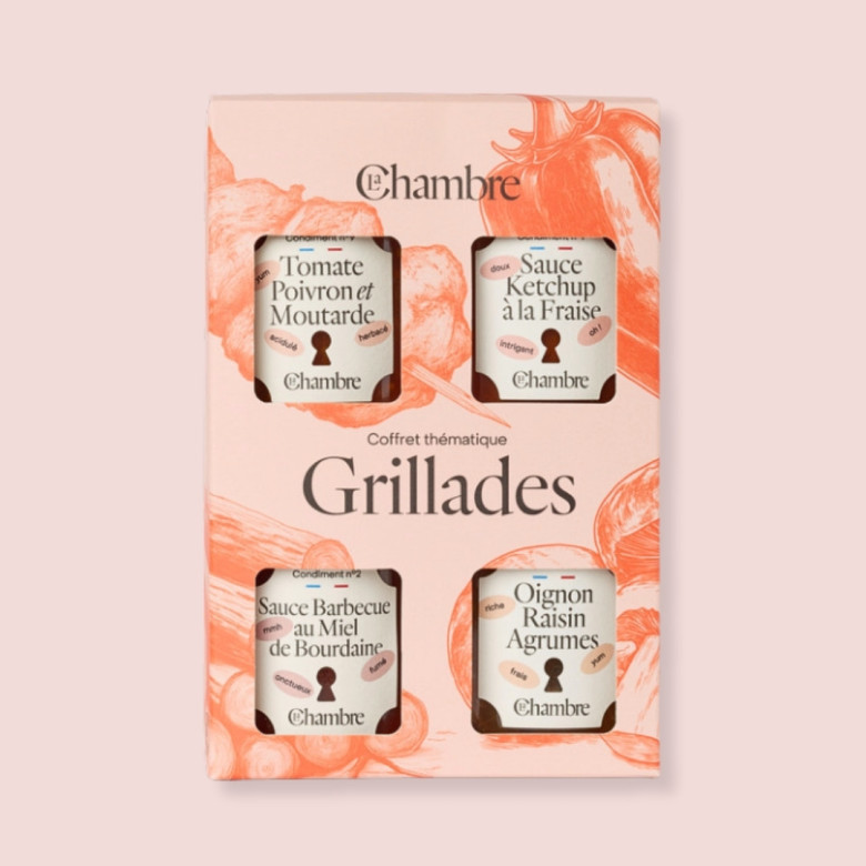 Grilled Meat Gift Set with preserves and chutneys