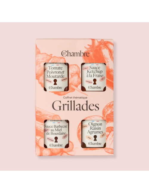 Coffret Confits et Chutneys pour Grillades | La Chambre