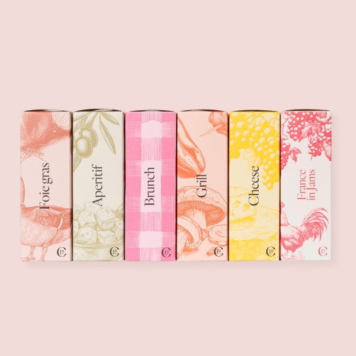 Coffret La France en Confitures avec 4 recettes gourmandes