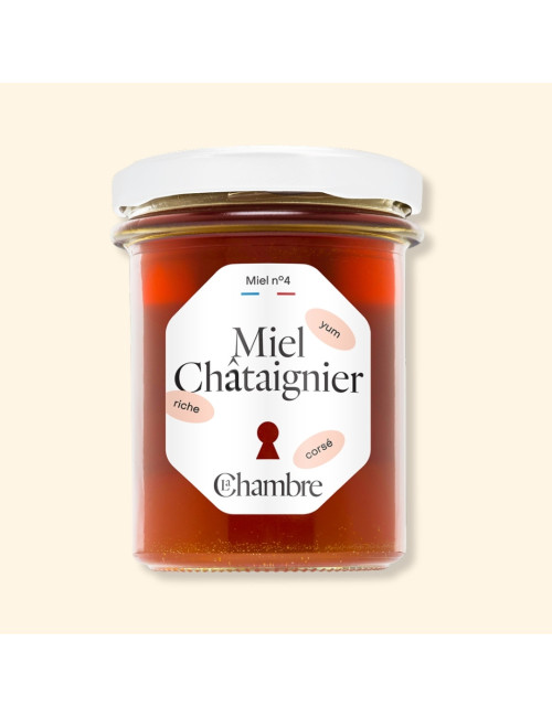 Creamed Chestnut honey, French origin | La Chambre