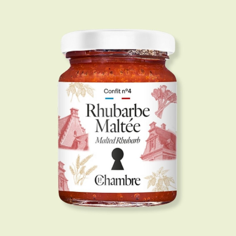 Rhubarb & Malt Beer Confit | La Chambre