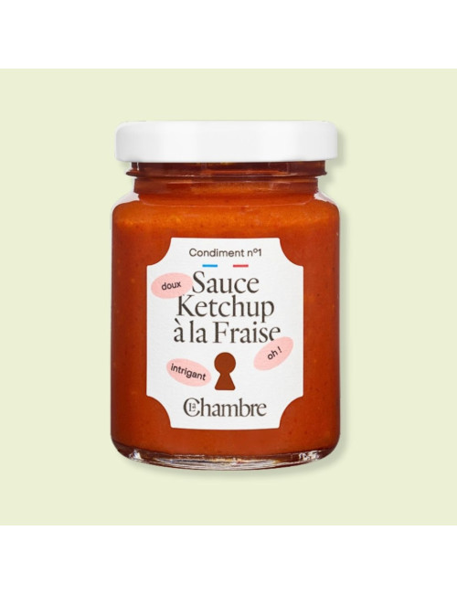 Ketchup à la Fraise : Une Touche Sucré, Fruité et Original