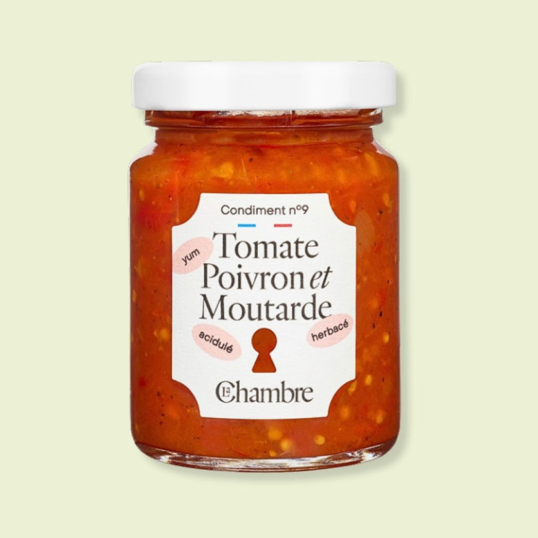 Chutney Tomate Poivron Moutarde | La Chambre