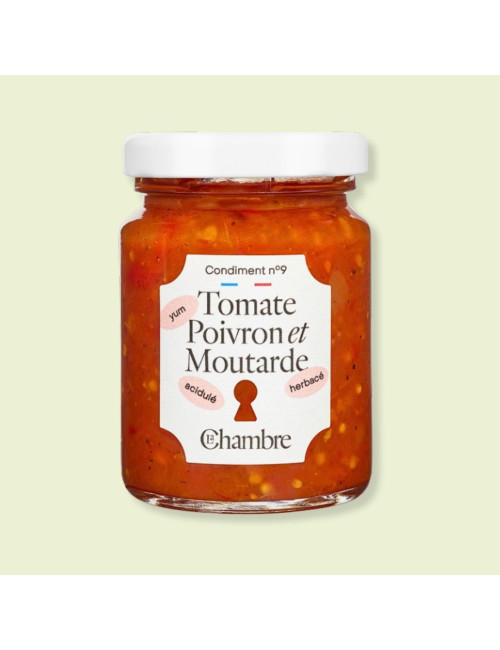 Chutney Tomate Poivron Moutarde | La Chambre