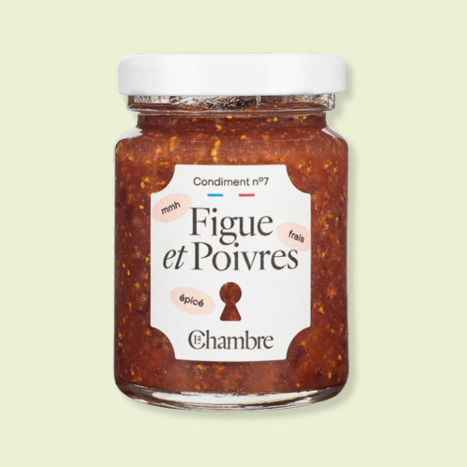 Fig Pepper Chutney with chunks and 58% fruit