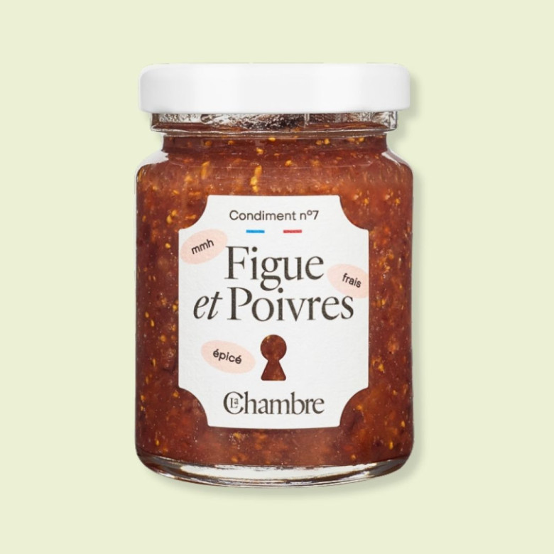 Fig Pepper Chutney with chunks and 58% fruit
