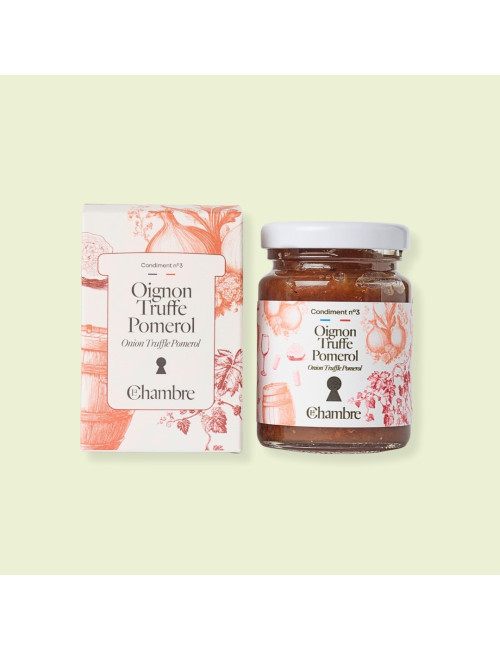 Candied Onion Truffle Pomerol made in France | La Chambre