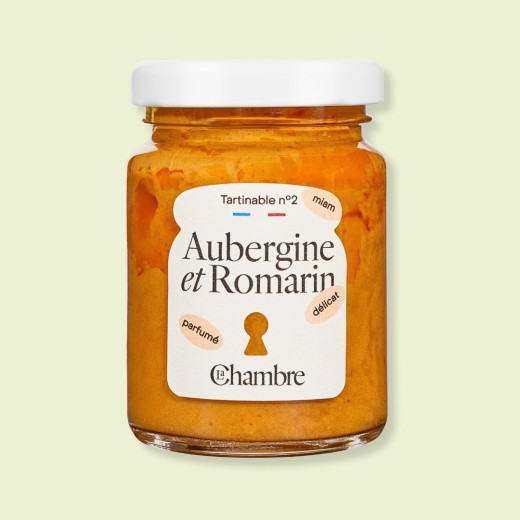 Tartinable Aubergine & Romarin 100g - Saveurs Provençales