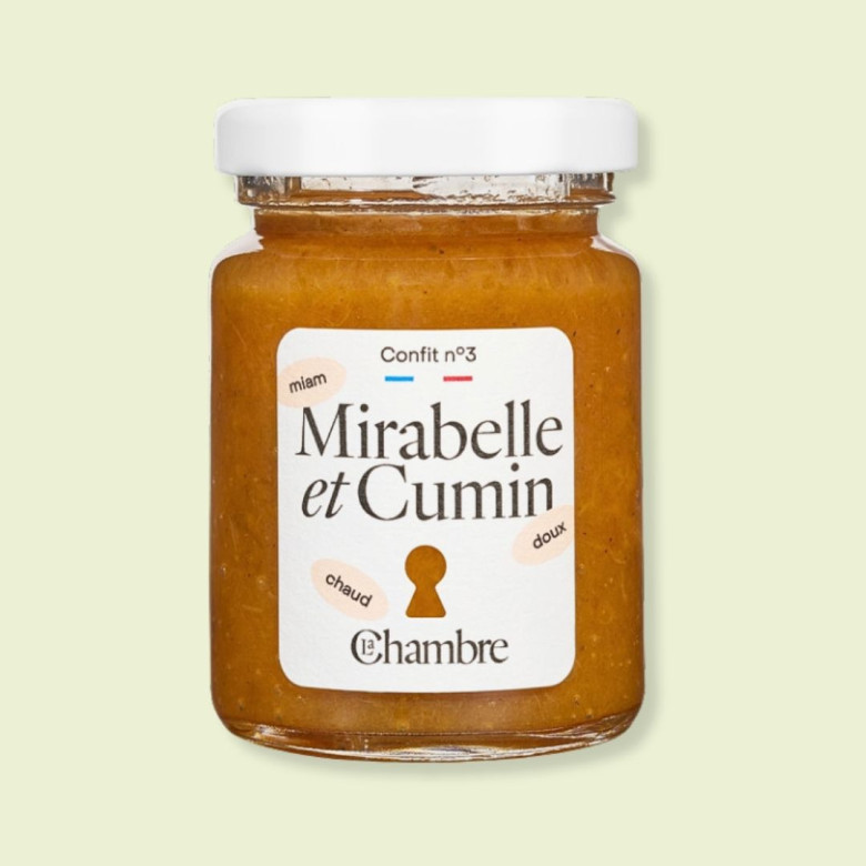 Confit Mirabelle Cumin – Idéal avec Munster, Maroille et Époisse