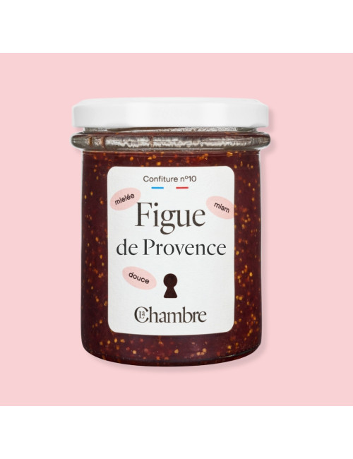 Confiture de Figue avec des morceaux, fabriquée en France