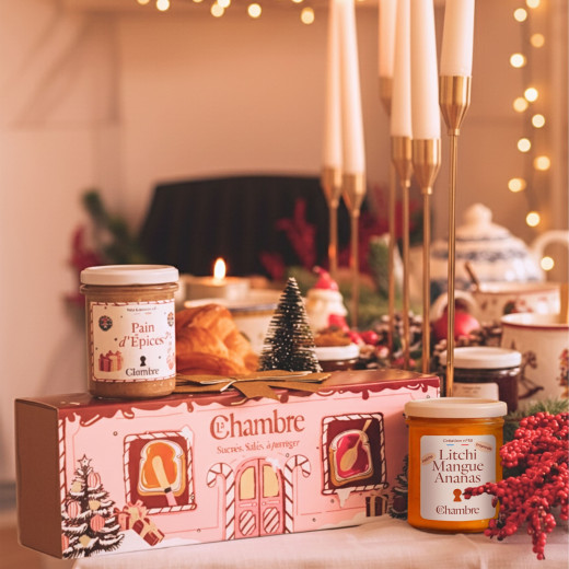 Coffret de Noël – 4 Trésors gourmands pour les fêtes