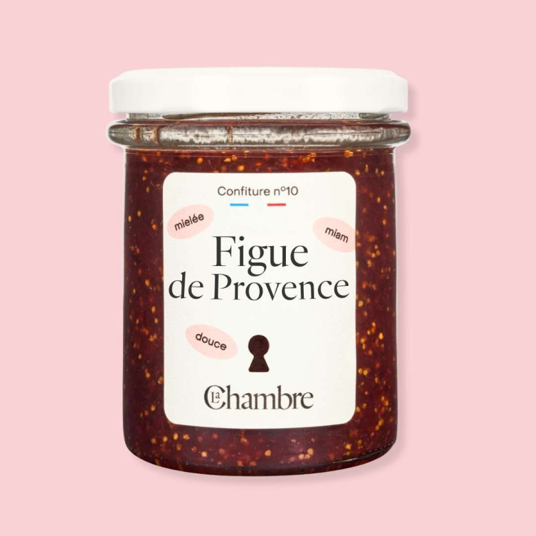 Confiture de Figue avec des morceaux, fabriquée en France