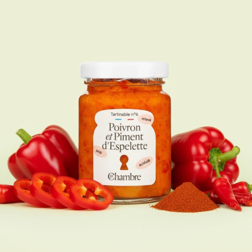 Tartinable Poivron & Piment d’Espelette : Caractère Basque
