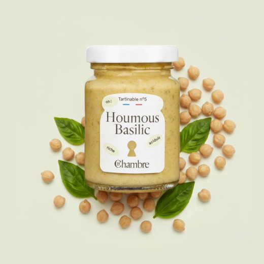 Houmous Basilic : le tartinable frais et gourmand à découvrir !