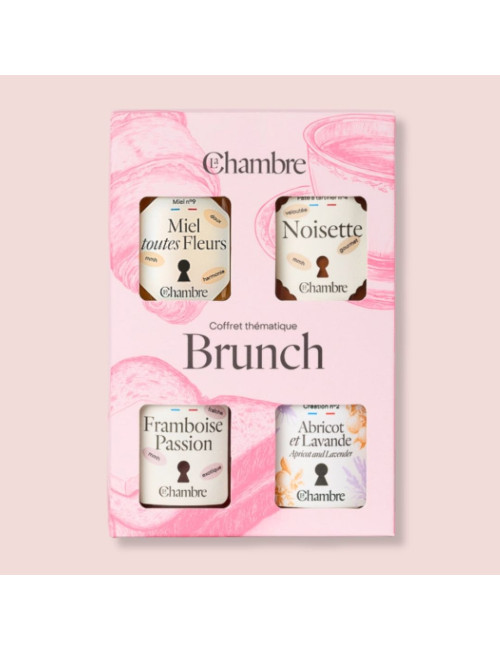 Coffret Brunch : confitures et pâtes à tartiner | La Chambre