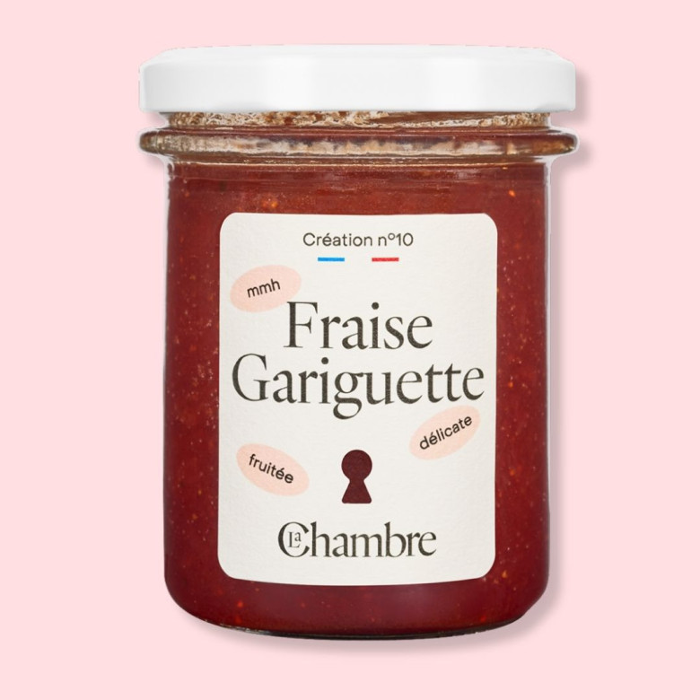 Fraise Gariguette, Fruitée fraîche, fabriquée en France