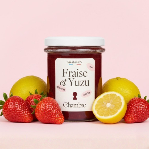 Fraise Yuzu fraîche et acidulée avec des morceaux