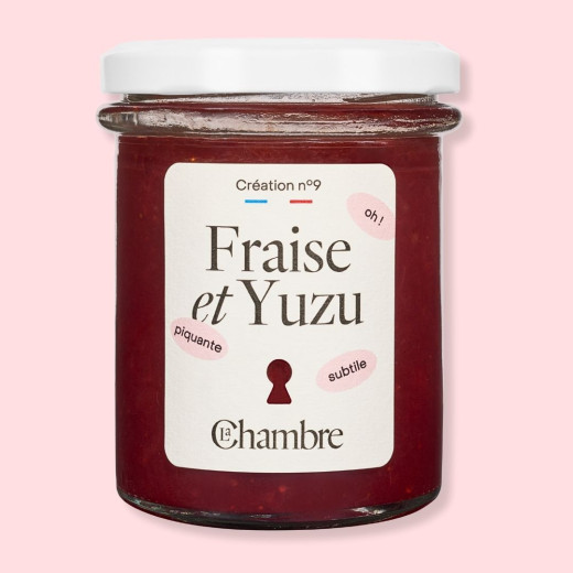 Fraise Yuzu fraîche et acidulée avec des morceaux