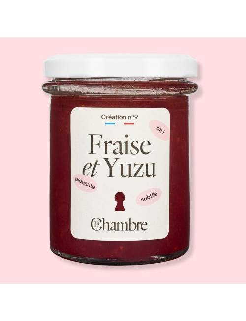Fraise Yuzu fraîche et acidulée avec des morceaux