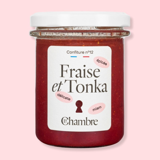 Confiture de Fraise Tonka avec morceaux et 57% de fruits