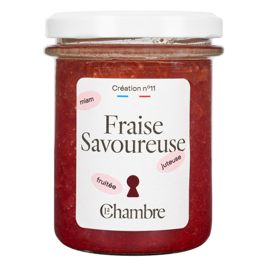 Fraise Savoureuse fruitée et fraîche avec morceaux