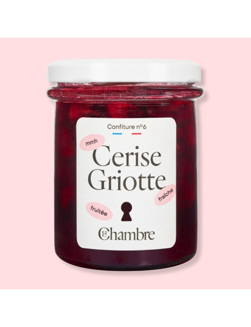 Morello Cherry Jam with pieces and without stones