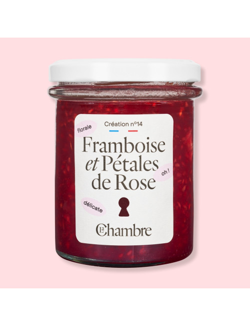 Framboise Pétales de Rose avec pépins
